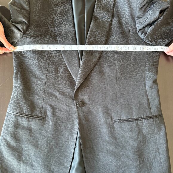 Tom Ford - Two Tone Black and Gold Shimmer Dinner Jacket - Picture 16 of 16